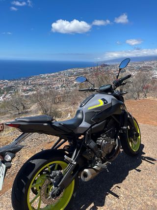 Yamaha MT-07 2016
