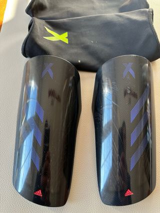 Espinilleras Adidas Fútbol Negras