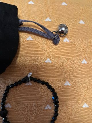 Pulsera Tous Ónix Elástica Negra