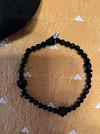 Pulsera Tous Ónix Elástica Negra