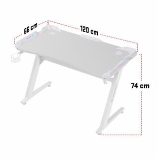 Mesa Gaming Tempest Blanca
