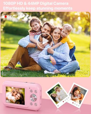 CAMARA DIGITAL COMPACTA ROSA