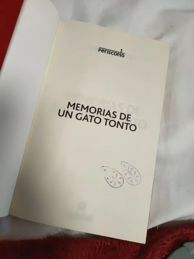 Libro Memorias de un Gato Tonto