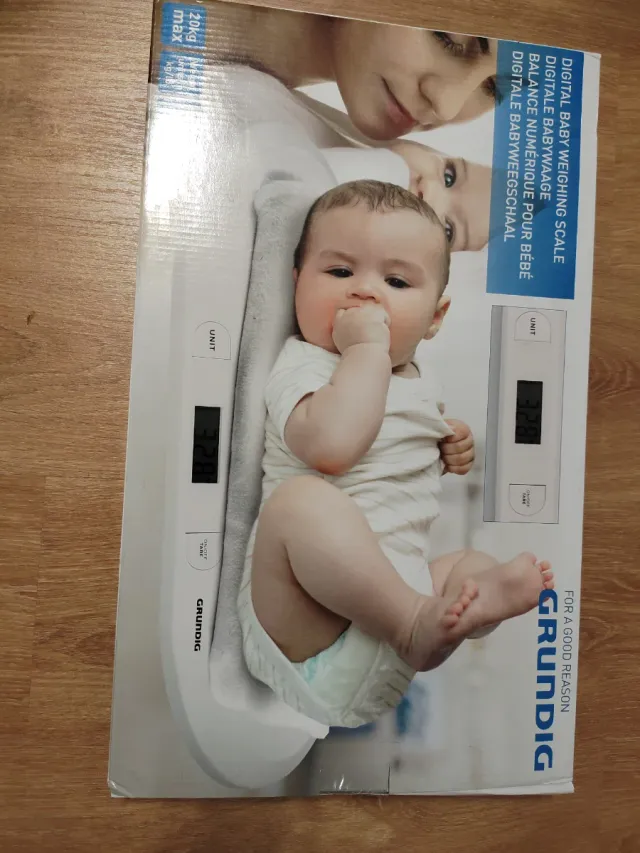 Báscula Digital Bebé Grundig hasta 20kg