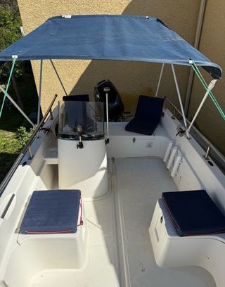 Barco Quicksilver 500 Fish + Motor Honda 50 CV