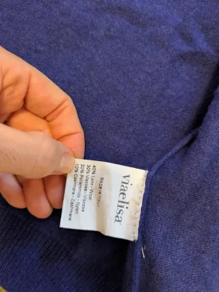 Cárdigan lana y cachemira 4 años