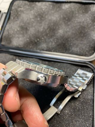 Reloj Seestern SUB600T Plata/Azul