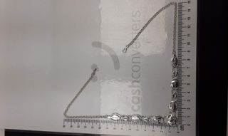 gargantilla plata 925mm 25cm