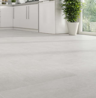 Suelo porcelánico Martins efecto cemento blanco