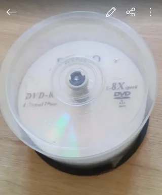 Hoy!! 2 Bobinas 88 DVD-R Princo 7GB 120min 1-8X