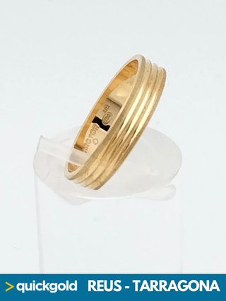 040-01-00438 ANILLO ORO DE 18K ALIANZA