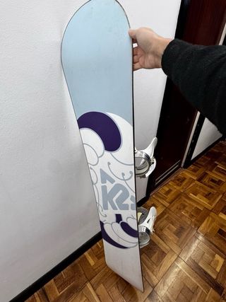 Tabla Snowboard K2 Mujer + Fijaciones+botas y fund