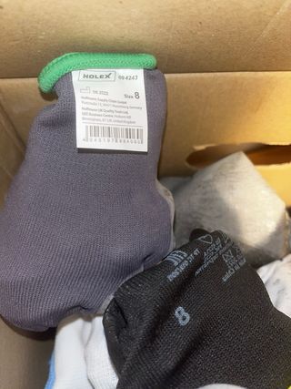 Lotto 270 paia guanti da lavoro