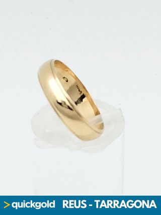 040-01-00406 ANILLO ORO DE 18K ALIANZA