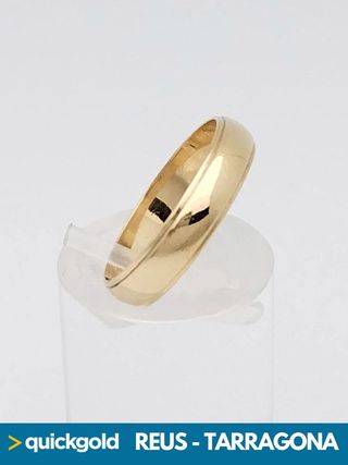 040-01-00406 ANILLO ORO DE 18K ALIANZA