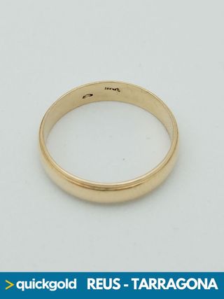 040-01-00406 ANILLO ORO DE 18K ALIANZA