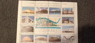 Lote 12 Sellos Expo 92 Sevilla