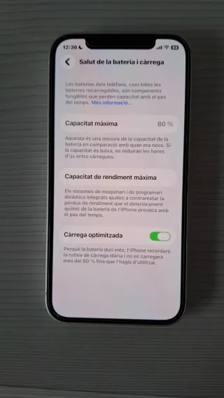 iPhone 12 Blanco 64GB + Caja original +Fundas