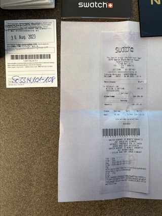 Moonswatch Mission to Neptune Moonshine Gold NUOVO