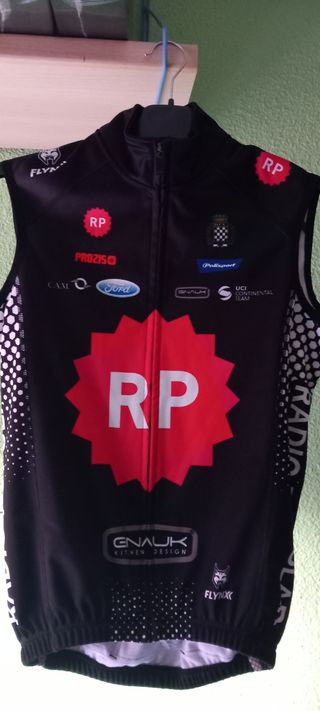 Chaleco equipo ciclista