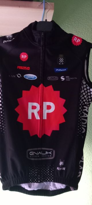Chaleco equipo ciclista