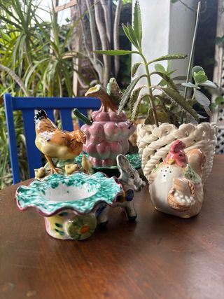 ANTIGUAS FIGURAS DE CERÁMICA