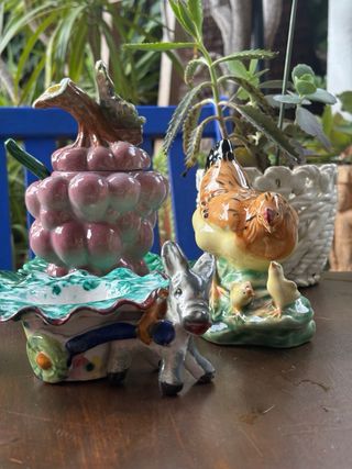 ANTIGUAS FIGURAS DE CERÁMICA