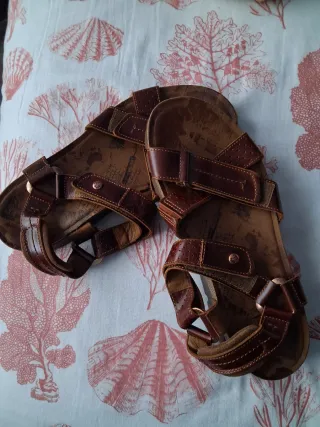 Sandalias Panama Jack caballero marrones