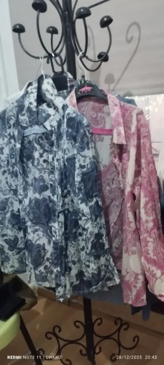 Lote 10 Camisas Rayas y Estampadas