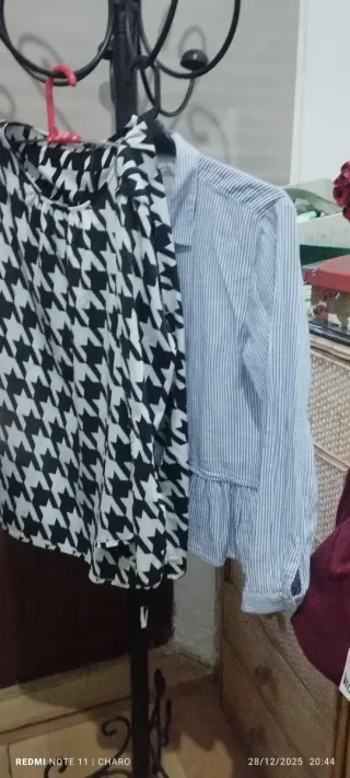 Lote 10 Camisas Rayas y Estampadas