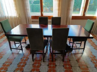 Mesa comedor y 6 sillas