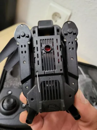 Dron Pro Plegable Negro con Mando