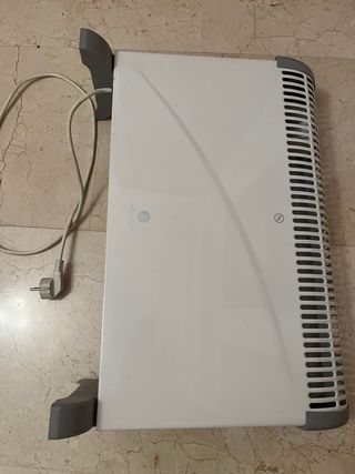 Calefactor Eléctrico Klindo Blanco y Gris