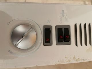 Calefactor Eléctrico Klindo Blanco y Gris