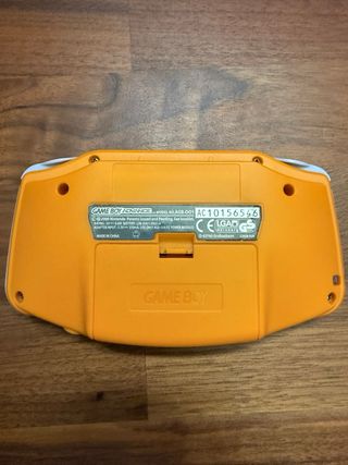 Nintendo Game Boy Advance Naranja Restaurada