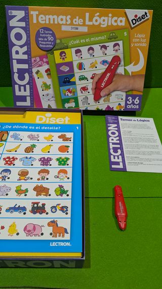 Lectron Diset Temas de Lógica Lápiz Educativo