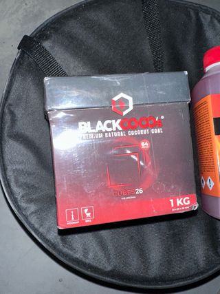 Barbacoa senza fumo con ventilatore