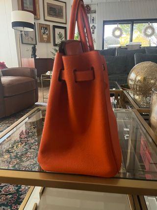 Borsa Birkin 35 Hermes Arancione