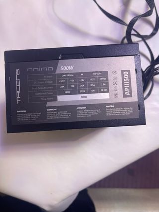 Fuente Alimentación Tacens Anima APIII500 500W