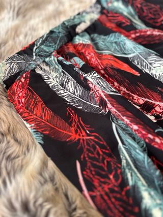 FALDA LARGA CON ABERTURA, ROPA DE MUJER, MODA