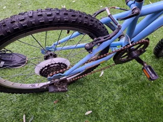 Bicicleta infantil Racer azul