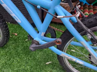 Bicicleta infantil Racer azul
