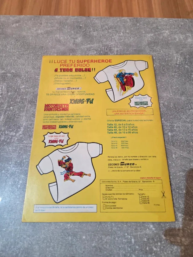 Coleccion Comic POWER MAN Linea Surco 1981