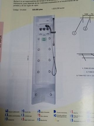 CH055 - Columna Hidrosauna