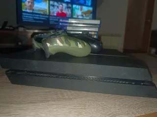 Consola Sony Playstation 4 Negra +10 juegos