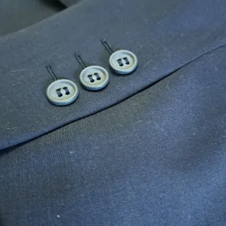 Traje de hombre azul