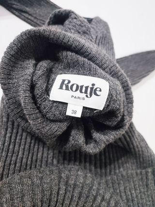 Rouje/ Will Jersey cuello vuelto gris alpaca 38
