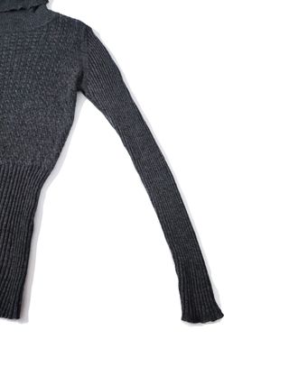 Rouje/ Will Jersey cuello vuelto gris alpaca 38