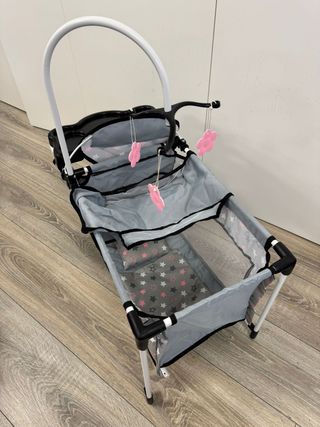 Cuna de viaje para muñecas Bayer