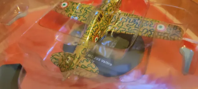 Avión Macchi MC.205 Veltro 1/72 diecast Altaya